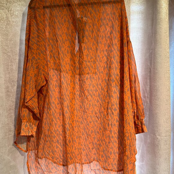 Beulah SET - Button Down Tunic & Pant - Size Small - Picture 2 of 5